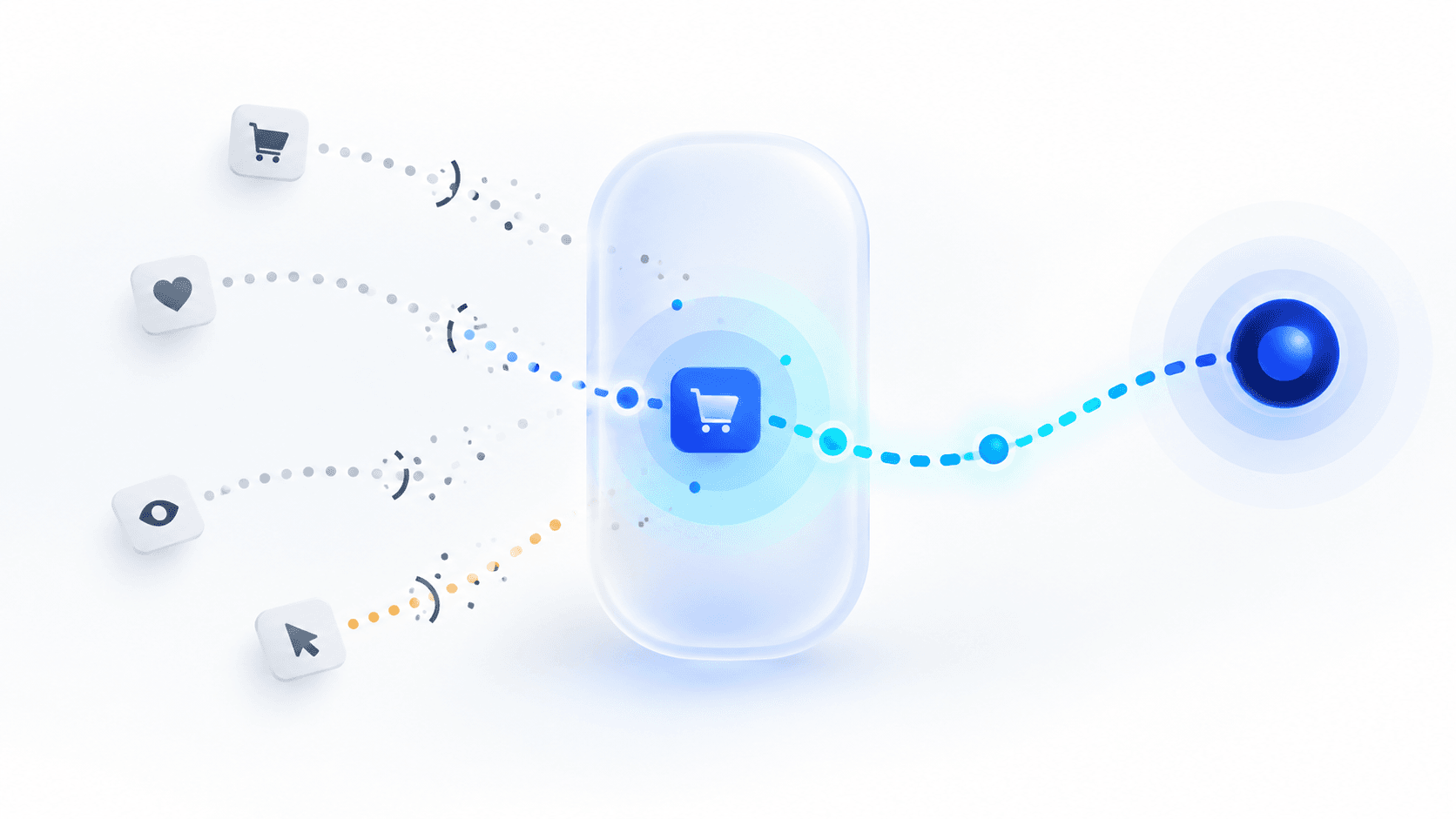 Abstract conversion signals are matched inside a protected device boundary before connecting to an attribution point.